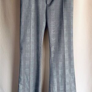 FRAME Le Mini Boot Plaid Trouser Pants